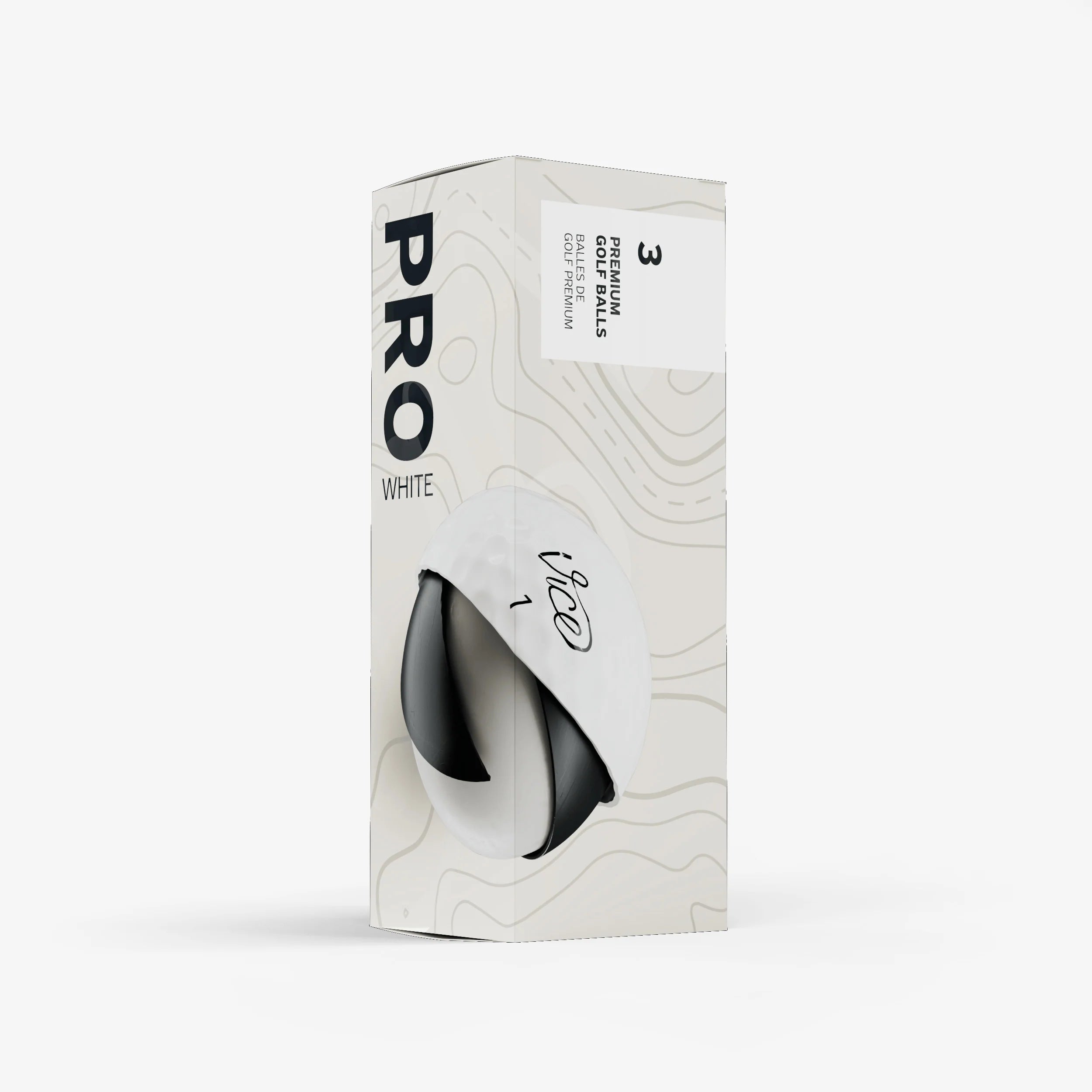 Vice Pro Golf Balls - Premium Performance Golf Balls for Low Spin & Maximum Distance | Perfect for Tournament Play & Practice Rounds