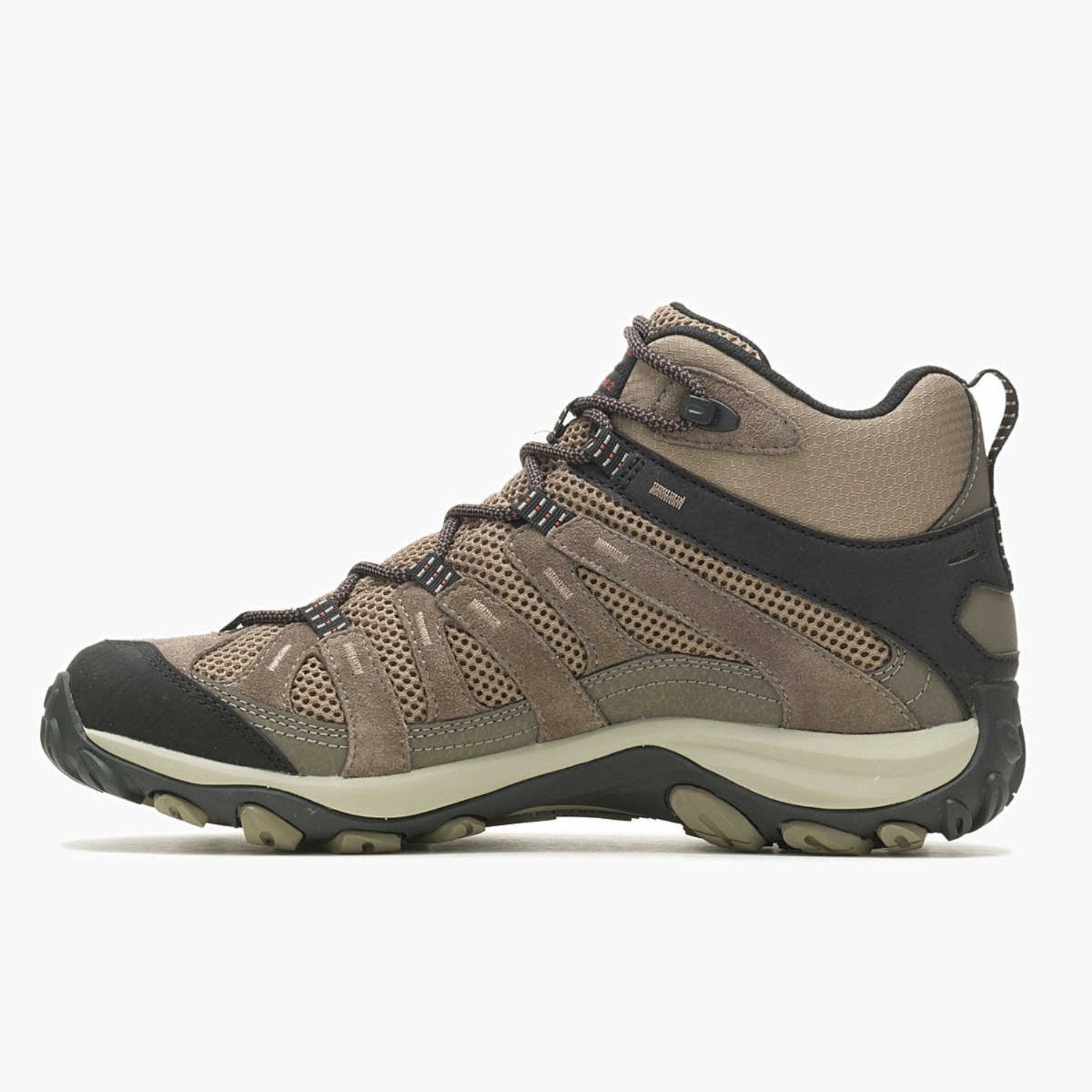 Merrell Men's Alverstone 2 Mid WP Waterproof Hiking Boots - Lightweight & Durable for Outdoor Adventures, Trail Walking & Camping