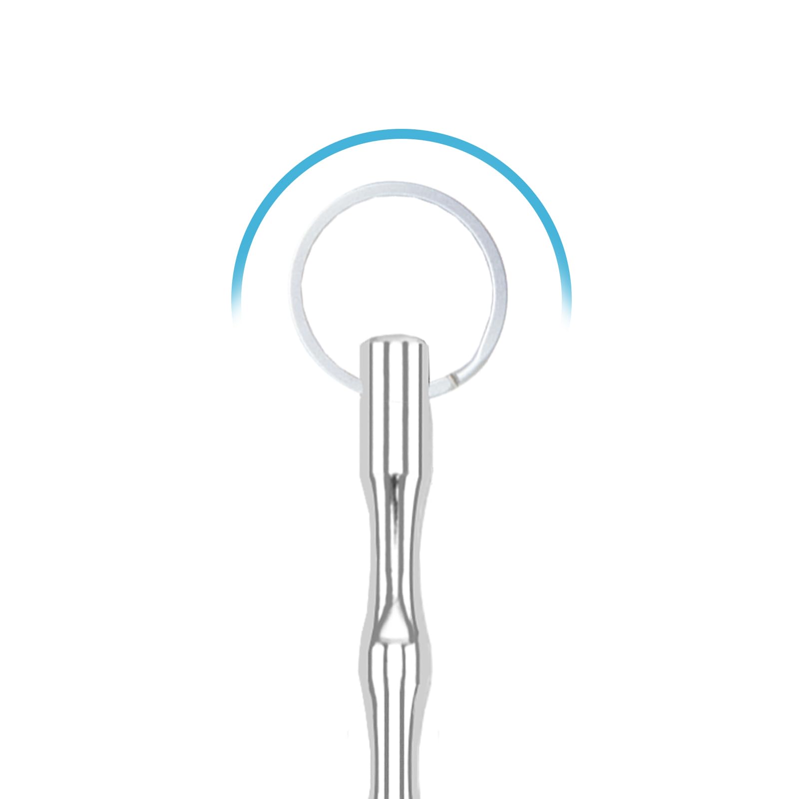 5.43 Inch Stainless Steel Urethral Sounds Sex Toy for Men - Smooth Metal Urinary Plug with Removable O-Ring, Urethral Dilator & Penis Stretcher - Perfect for BDSM Play, Sensation Exploration & Medical Play Scenarios