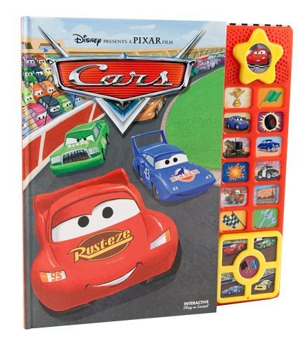Disney Pixar Cars Interactive Play-A-Sound Book - Electronic Sound Book for Kids with Favorite Characters | Perfect for Bedtime Stories & Road Trip Entertainment (2007 Edition)