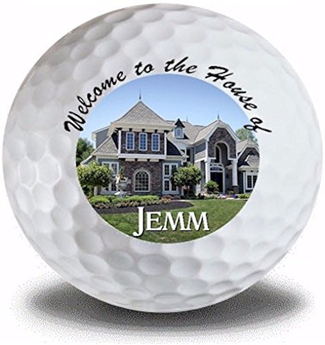 Custom Golf Balls with 20 Tees - Personalized Golf Gift Set for Men & Women - Perfect for Birthdays, Tournaments & Corporate Events