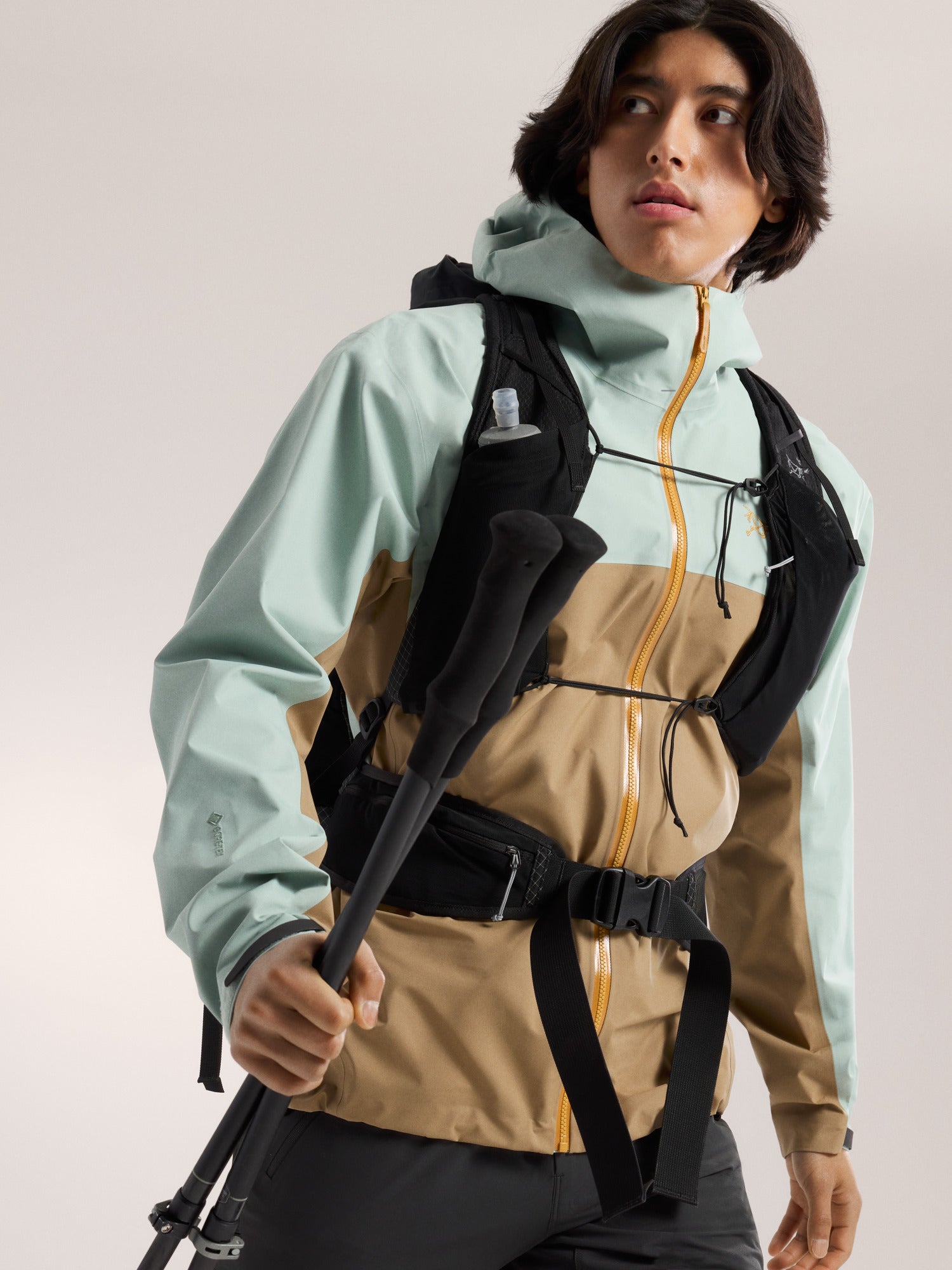 Men's Beta Jacket - Lightweight Waterproof Outdoor Windbreaker for Hiking, Camping & Travel | X000007726