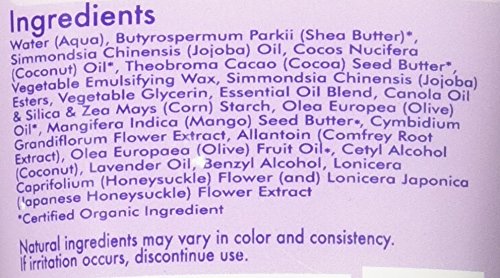Shea Moisture Lavender & Wild Orchid Body Butter for Unisex - 6 oz Hydrating Moisturizer for Dry Skin | Perfect for Daily Use, Massage & Spa Treatments