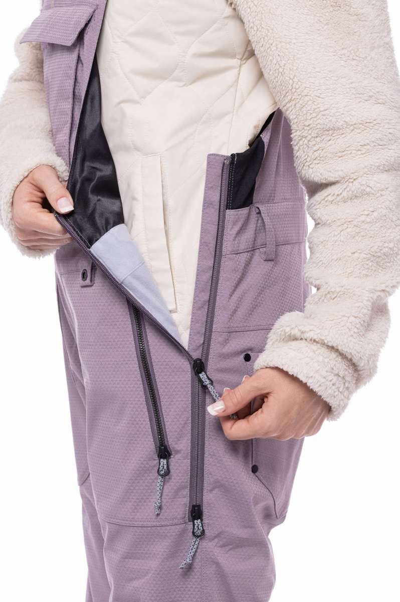 686 Women's Black Magic Insulated Snow Bib Pants - Waterproof Winter Ski Pants for Women (2023) - Perfect for Skiing, Snowboarding & Cold Weather Outdoor Activities