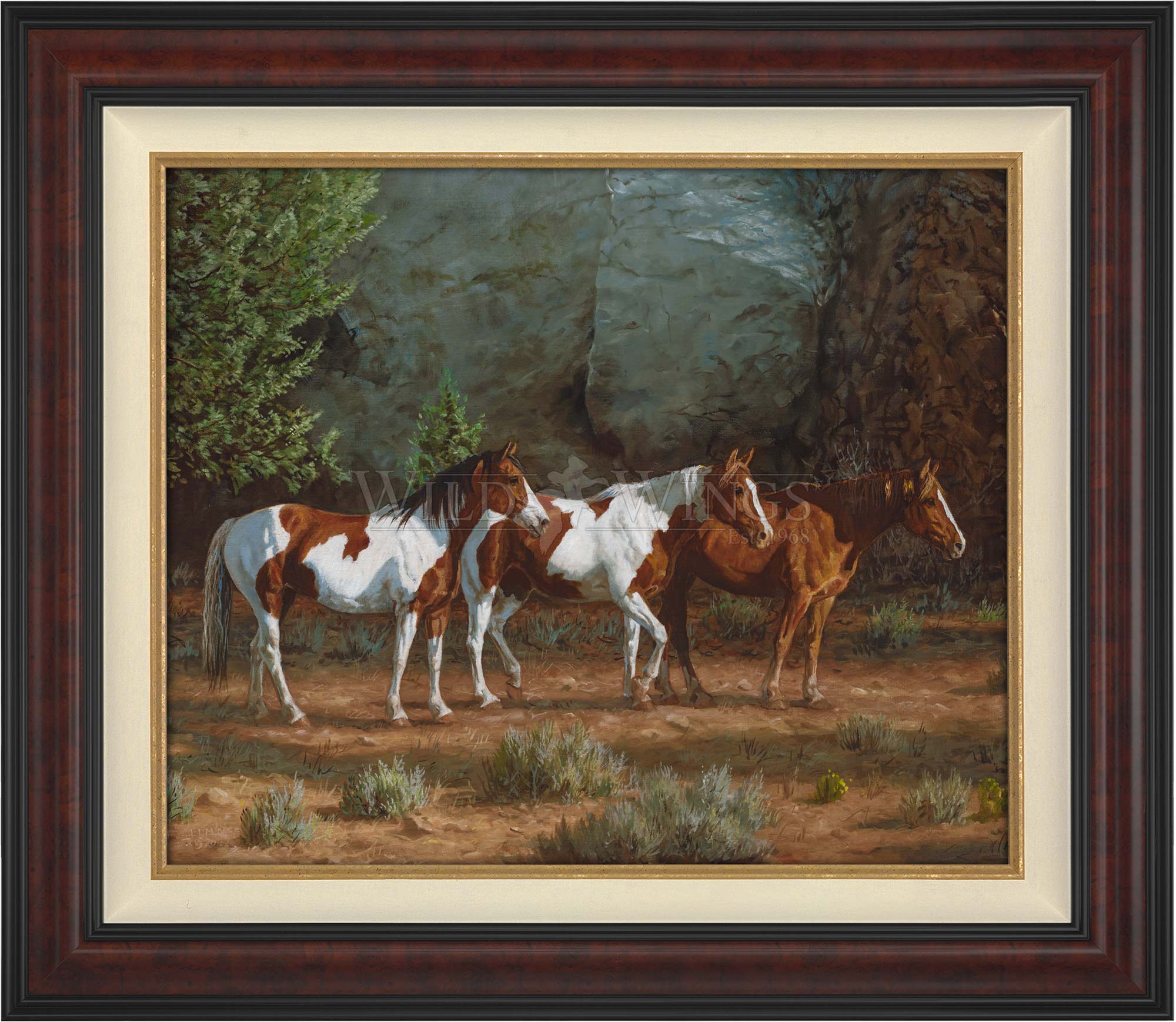 Master Artisan Canvas - Premium Handcrafted Canvas for Artists & Painters | Perfect for Oil, Acrylic & Watercolor Painting - Canyon Shadows Collection