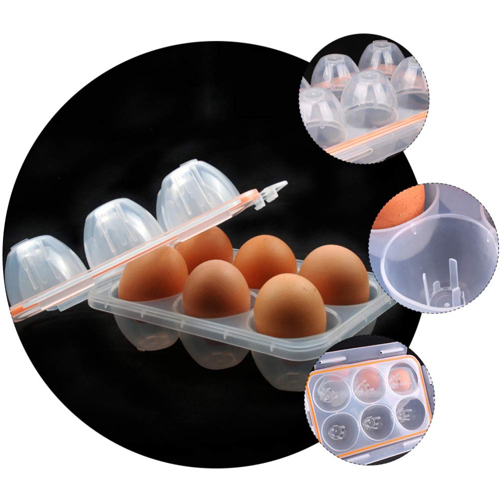 Portable Egg Storage Box - 1PC Silicone Egg Holder for Refrigerator & Outdoor Camping | Deviled Egg Container & Travel Egg Case | Perfect for Picnics, BBQs, and Kitchen Organization