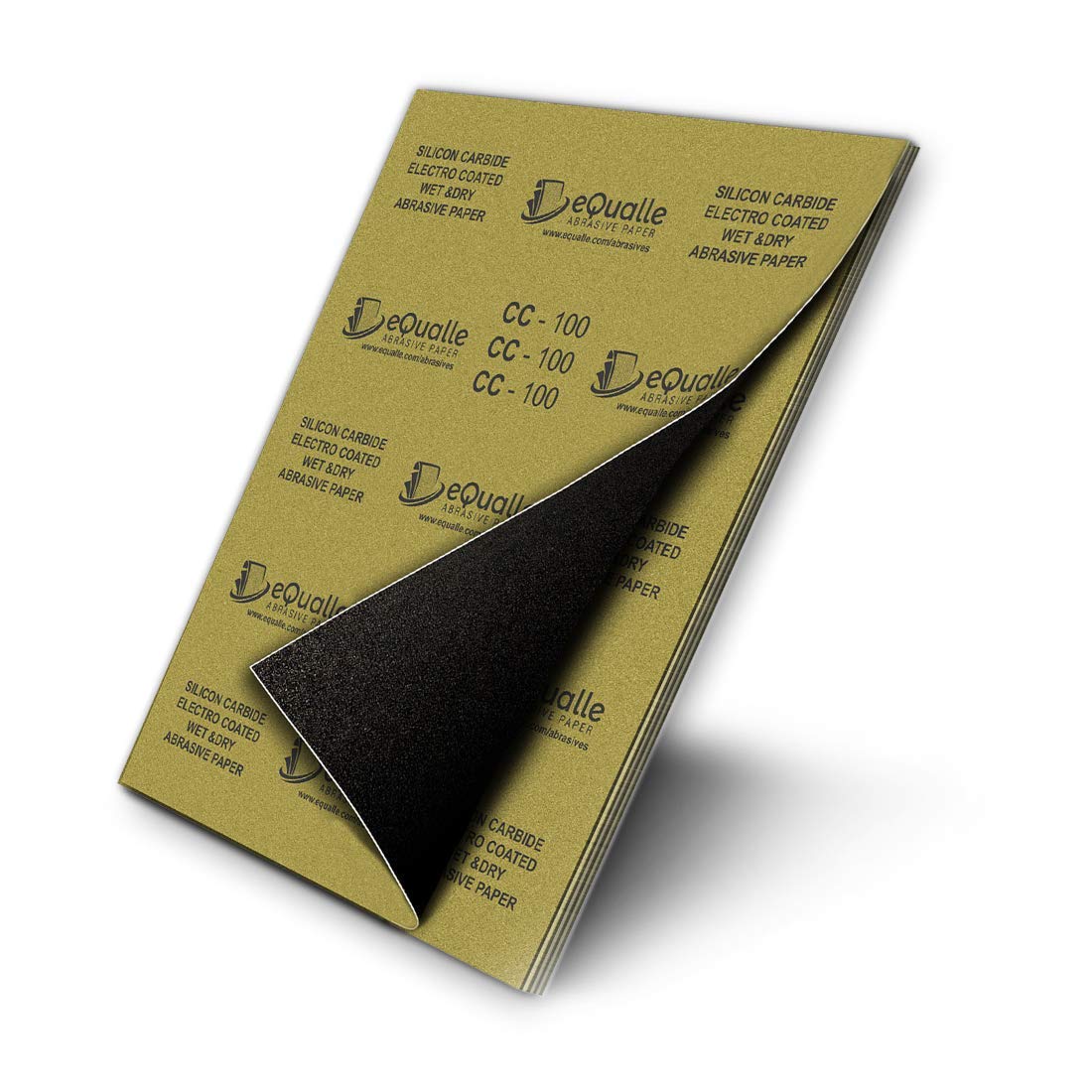 Premium 2-Pack Sandpaper Bundle - 50 Sheets Each | 1500 & 500 Grit Assortment for Woodworking, Metal Polishing & Automotive Refinishing | Wet Dry Sanding for Smooth Finishes