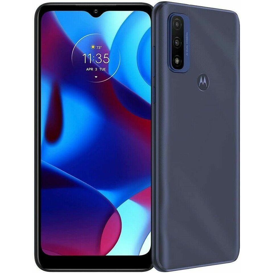 Motorola 2022 Moto G Pure (32GB) Unlocked Smartphone - Blue | 6.5