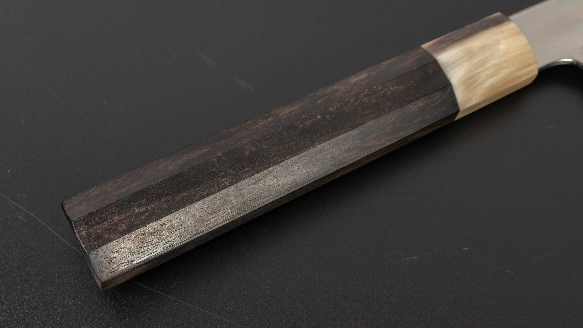 Hitohira Togashi Kambei White #1 Mizu Honyaki Gyuto 240mm Japanese Chef Knife with Taihei Ebony Handle - Limited Edition with Saya #003 - Perfect for Sushi, Sashimi & Precision Cutting