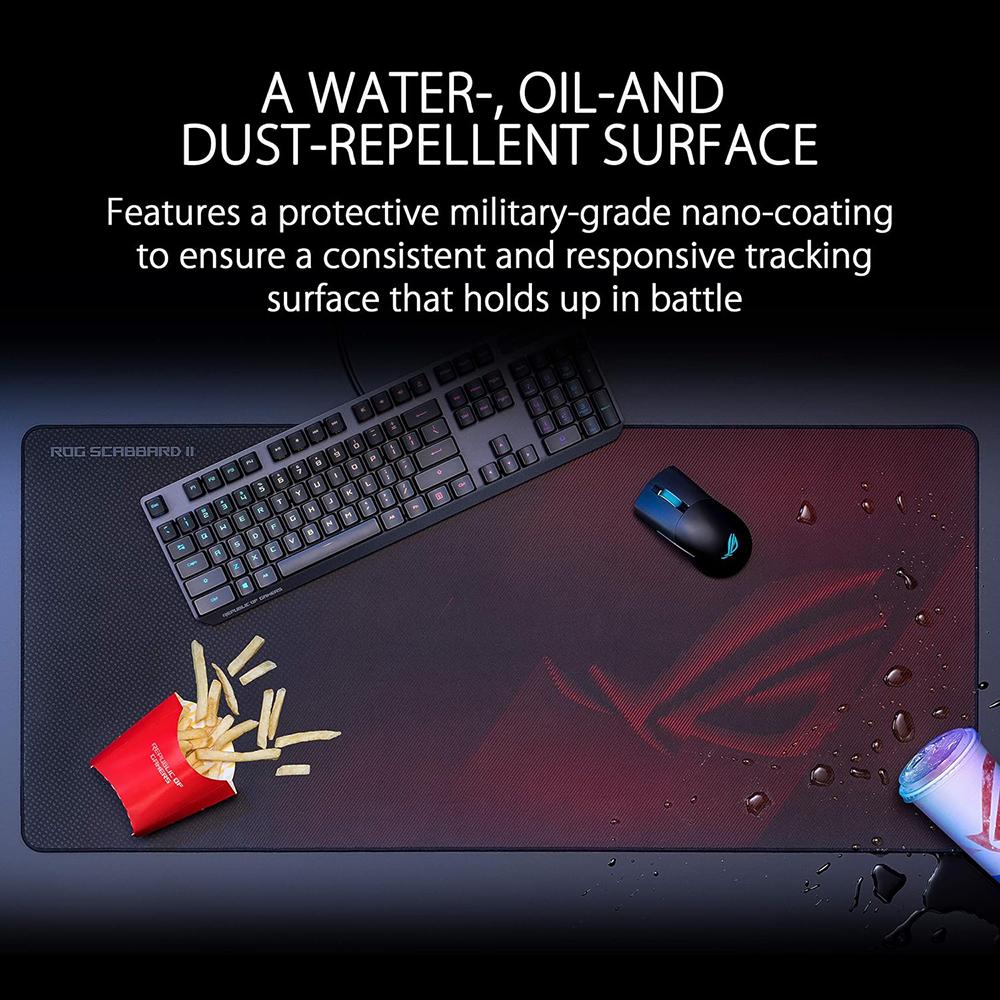 ASUS ROG Scabbard II Gaming Mouse Pad - Large XXL Extended (36