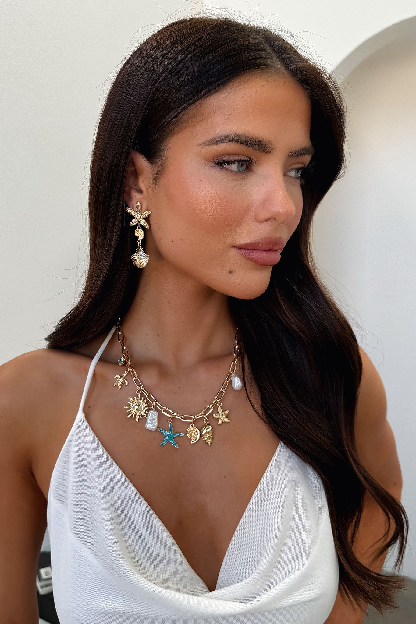 Elegant Gold Ariel Earrings for Women - Perfect for Parties, Weddings & Everyday Wear
