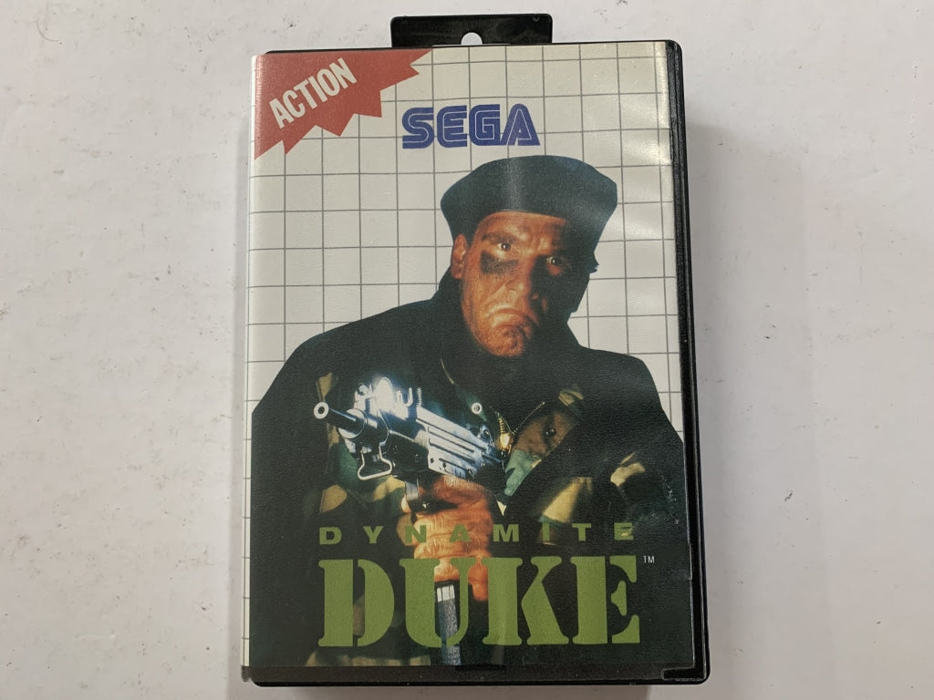 Dynamite Duke Complete In Original Case - Classic Retro Video Game for Collectors & Gamers - Perfect for Nostalgic Gaming & Display