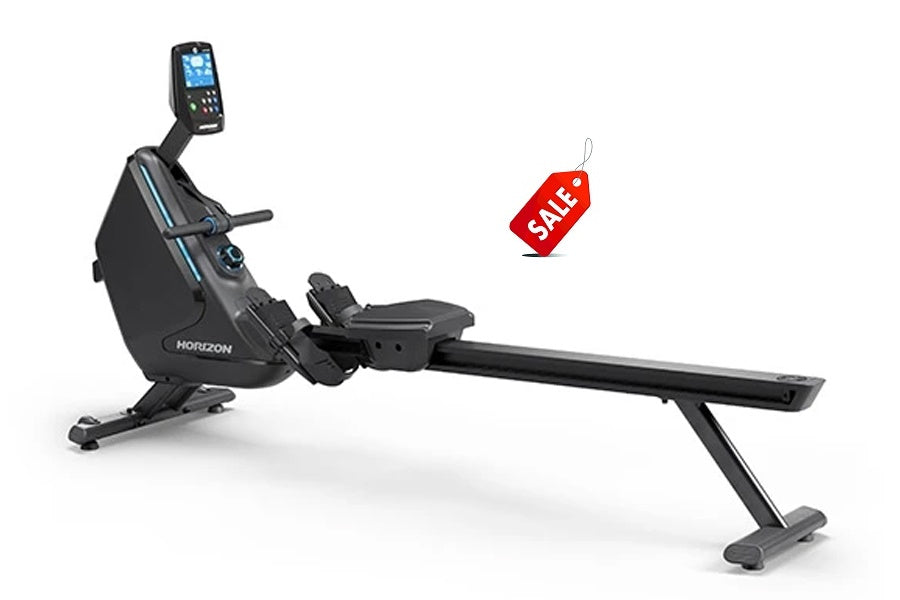 Horizon Oxford 6 Rowing Machine for Home Gym - Premium Indoor Rower with Smooth Magnetic Resistance for Full Body Workout | Perfect for Cardio Training, Weight Loss & Small Space Fitness
