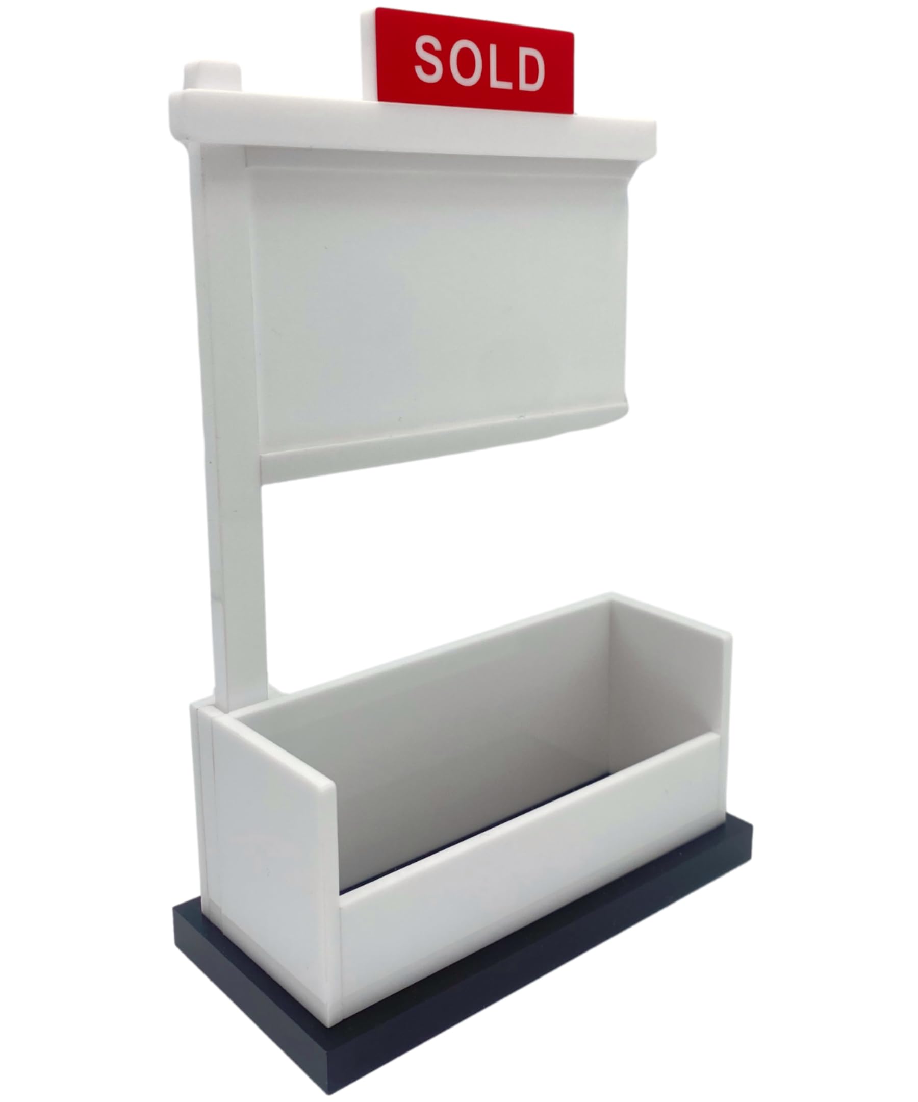 Premium Real Estate Business Card Holder - Elegant Gift for Realtors & Agents | Professional 3.5x2 inch Card Display for Open Houses & Client Meetings | Perfect for Networking, Office Desk & Real Estate Events