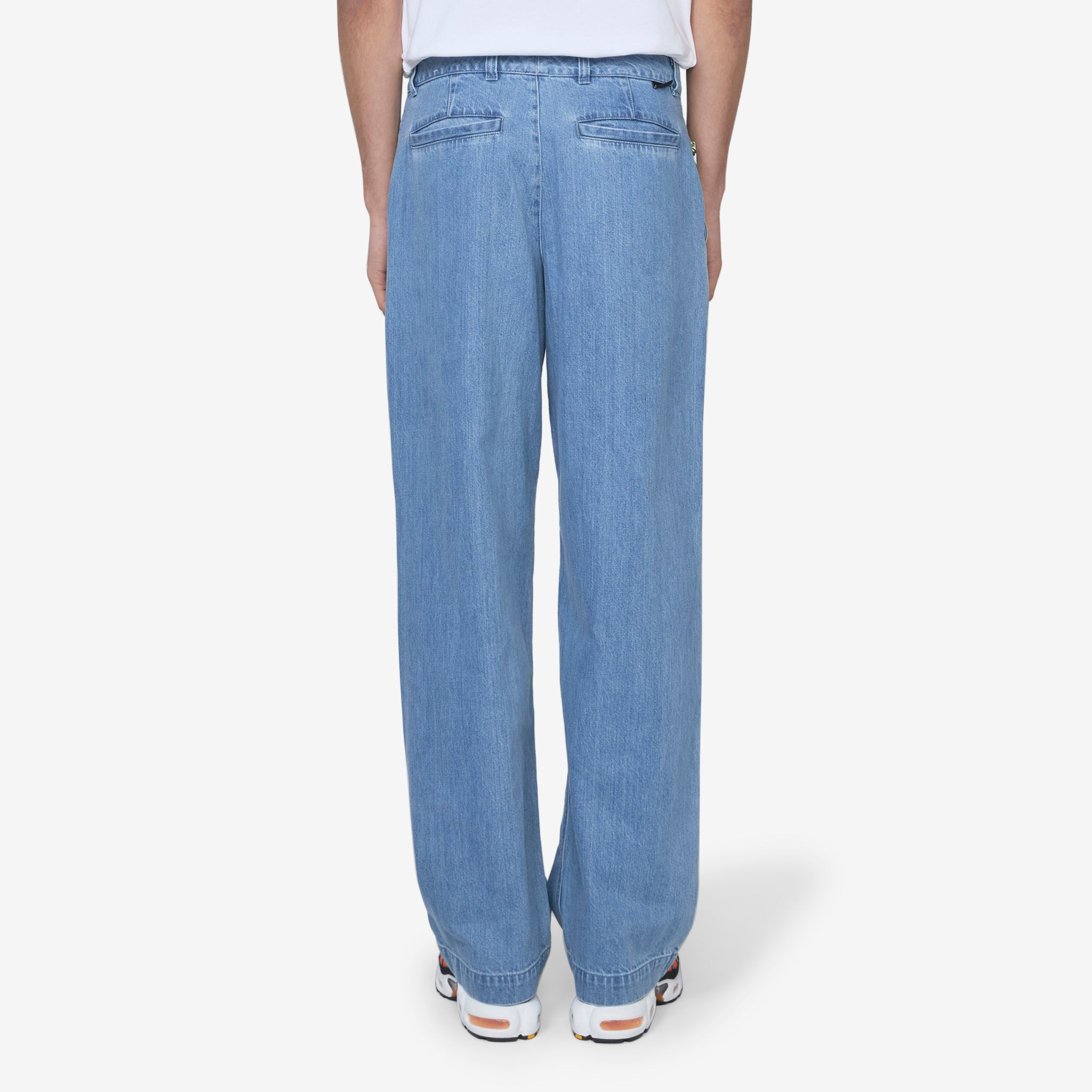 Olympics Agnostic El Jeano Skate Pants - Ashen Slate & White Colors | Durable & Comfortable Skateboarding Pants for Men & Women | Perfect for Street Skating, Park Sessions & Casual Wear