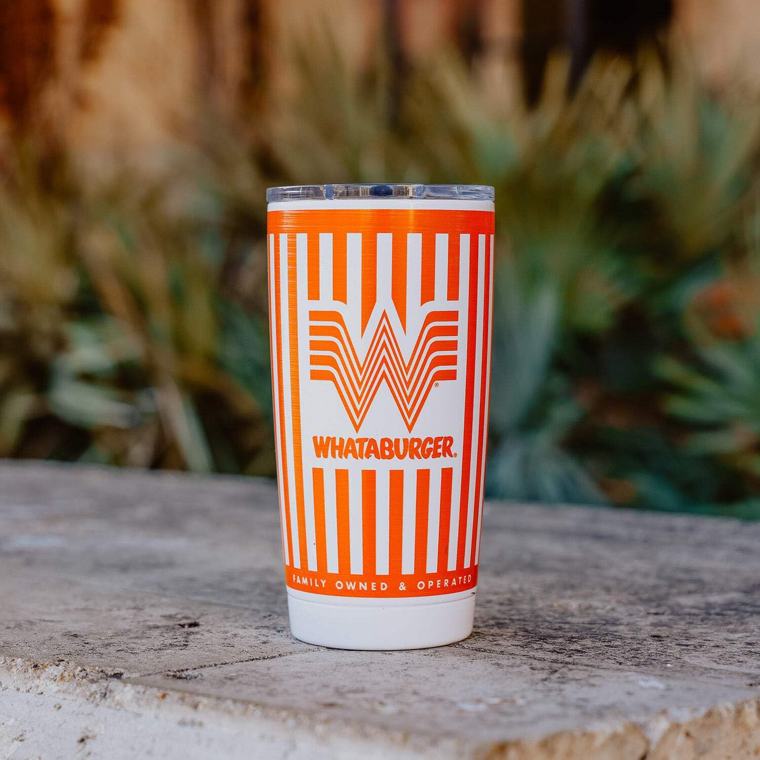 Custom 20oz Whataburger YETI Rambler® Tumbler - Insulated Stainless Steel Travel Mug for Coffee, Tea & Cold Drinks - Perfect for Camping, Office & Outdoor Adventures