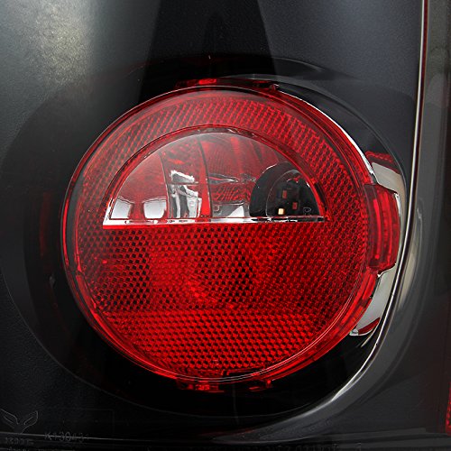 AKKON Red & Clear LED Tail Lights for GMC Yukon & Yukon XL 1500/2500 - Replacement Left & Right Brake Lamps - Enhanced Safety & Style for Night Driving & Off-Road Adventures