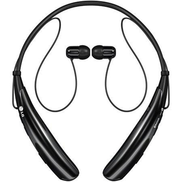 LG HBS 750 Tone+ Pro Wireless Bluetooth Stereo Headset with Noise Cancellation - Black | Perfect for Workouts, Commuting & Hands-Free Calling