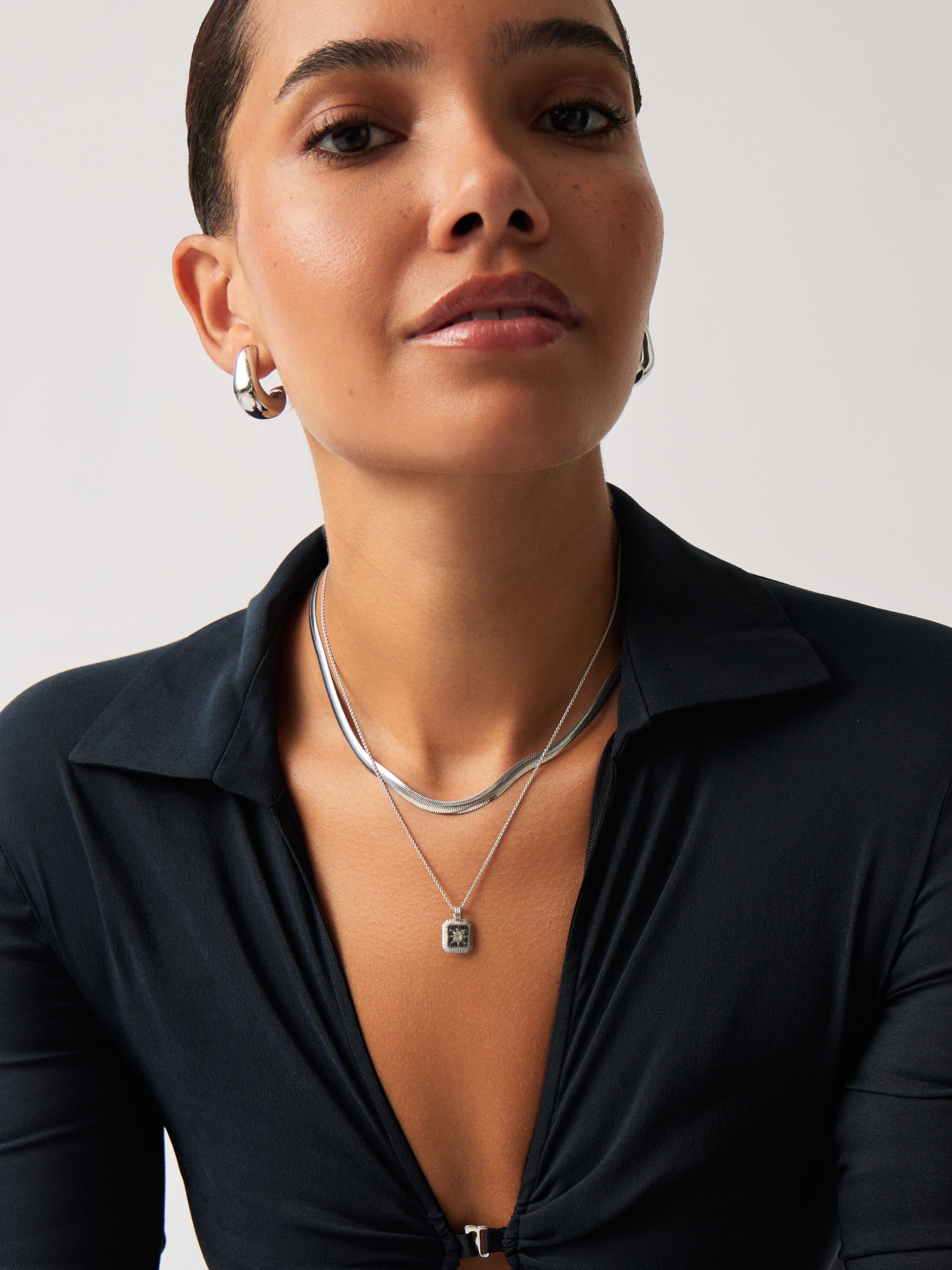 March Birthstone Necklace for Women - Aqua Chalcedony Pendant Jewelry | Elegant Gift for Birthday, Anniversary & Mother's Day | Perfect for Everyday Wear & Special Occasions