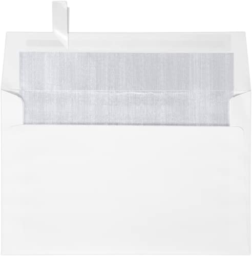 White w/Silver LUX Lining