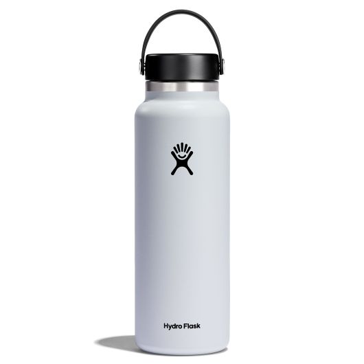 40 oz Wide Mouth Stainless Steel Water Bottle - Insulated, Leak Proof, BPA Free - Perfect for Gym, Hiking, Travel & Outdoor Activities