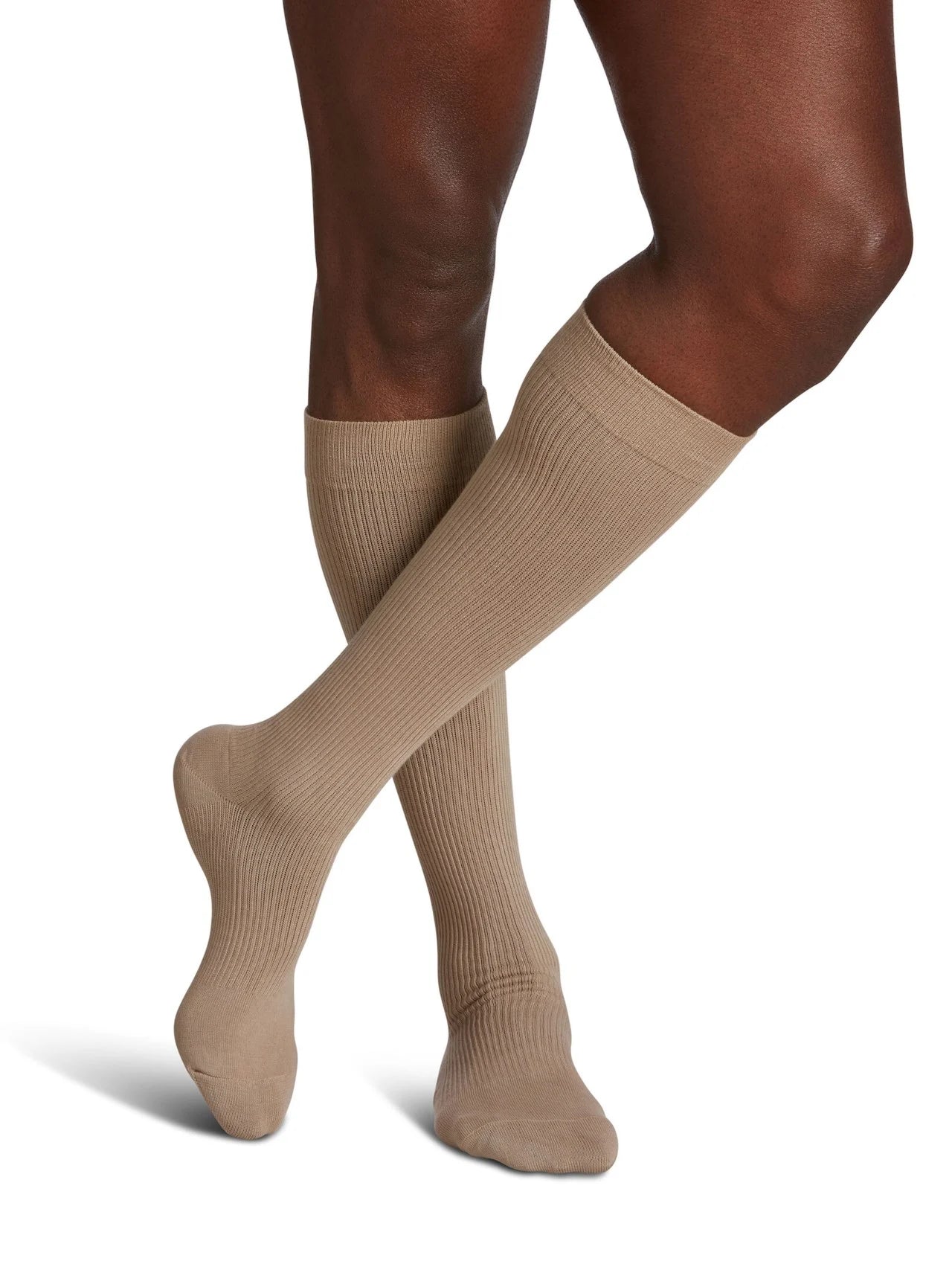 Sigvaris Women's Casual Cotton Compression Socks 15-20 mmHg - Comfortable Support for Varicose Veins, Swelling & Circulation - Perfect for Travel, Work & Daily Wear