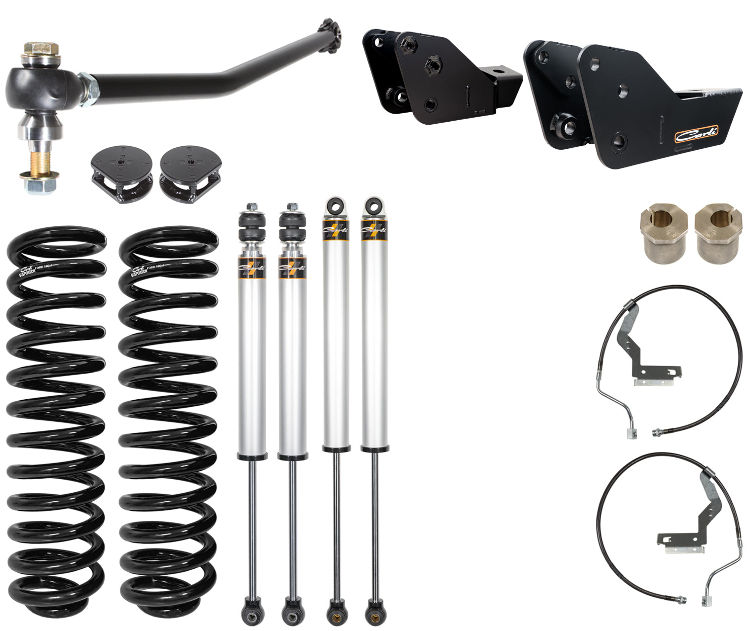 2023 Ford F250 F350 Carli Commuter Suspension Lift Kit - Off-Road Performance Upgrade for Heavy-Duty Trucks | Perfect for Daily Commuting & Adventure Towing