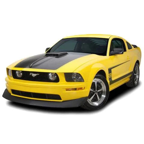 2005-2009 Ford Mustang V6 Type C Front Bumper Lip Spoiler | Unpainted PU Material | Aggressive Styling Upgrade for Street & Track Performance