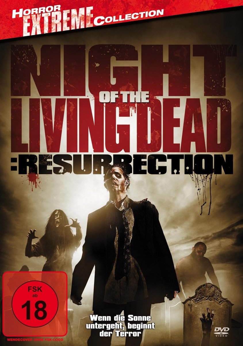 Night of the Living Dead: Resurrection - Classic Zombie Horror Movie | DVD & Blu-ray | Perfect for Halloween Movie Nights & Horror Film Collections
