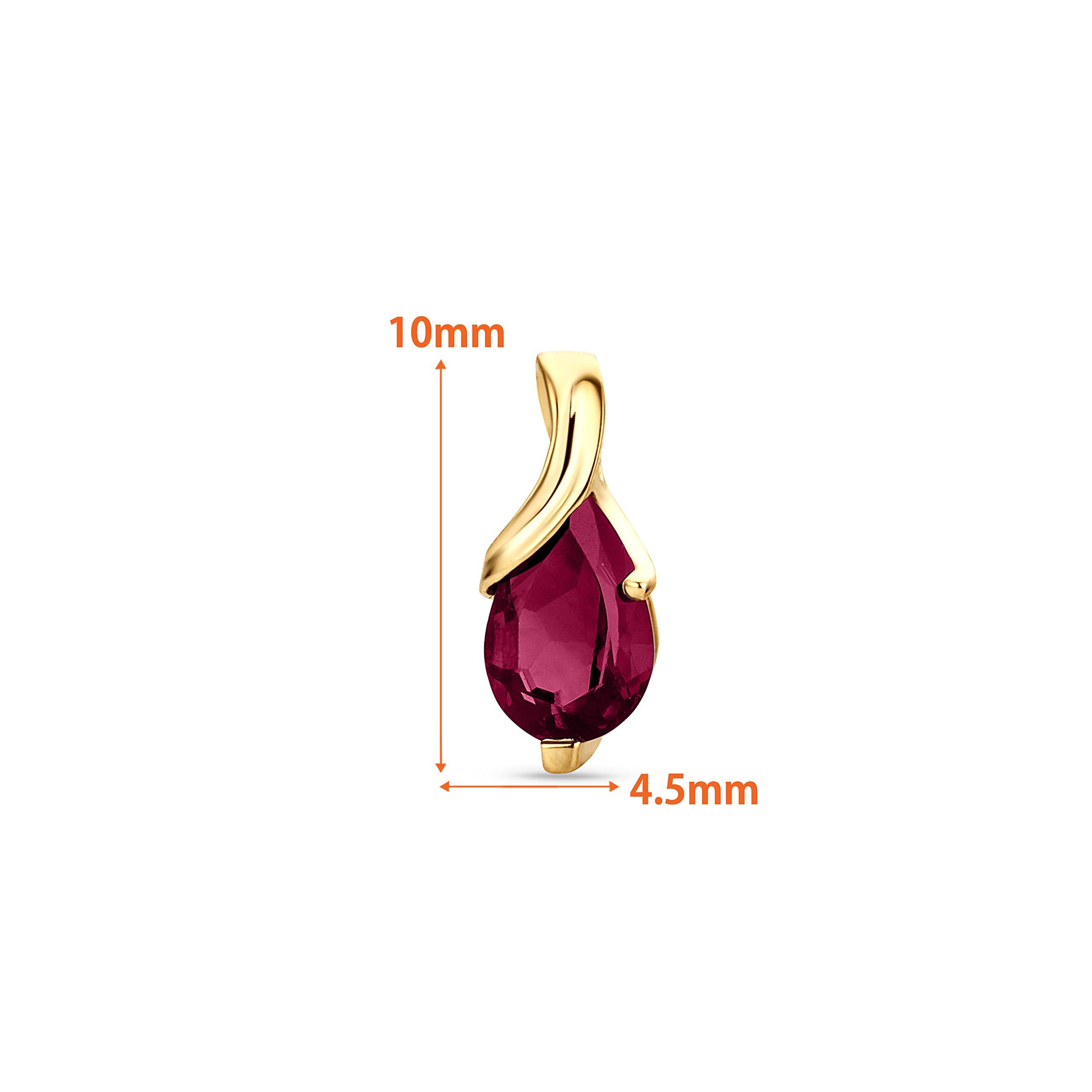14K White Gold & Yellow Gold Drop Dangle Earrings for Women with Genuine Gemstones (Emerald/Amethyst/Sapphire/Topaz/Ruby) - Elegant Dangling Jewelry Set - Perfect for Weddings, Parties & Special Occasions