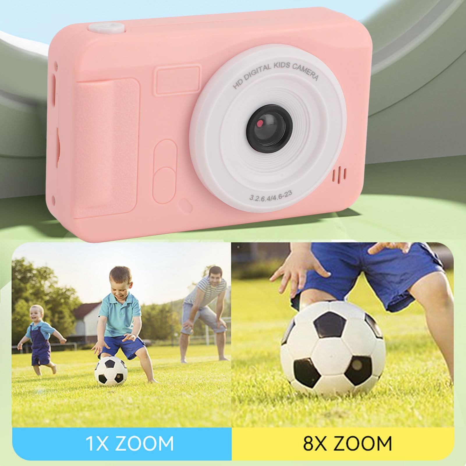 40MP Digital Camera with 8X Zoom - 1080P HD Vlogging Camera, 2.4 Inch LCD Screen, Compact Portable Design for Travel, Parties, Graduation, Selfies & Family Memories - Perfect for YouTube Content Creation, Vacation Photography & Everyday Adventures