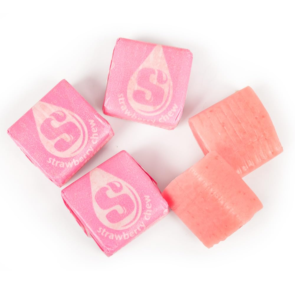 90 Count Pink Starburst Fruit Chews Candy - Bulk Gummy Sweets for Parties, Halloween Treats & Office Snacks