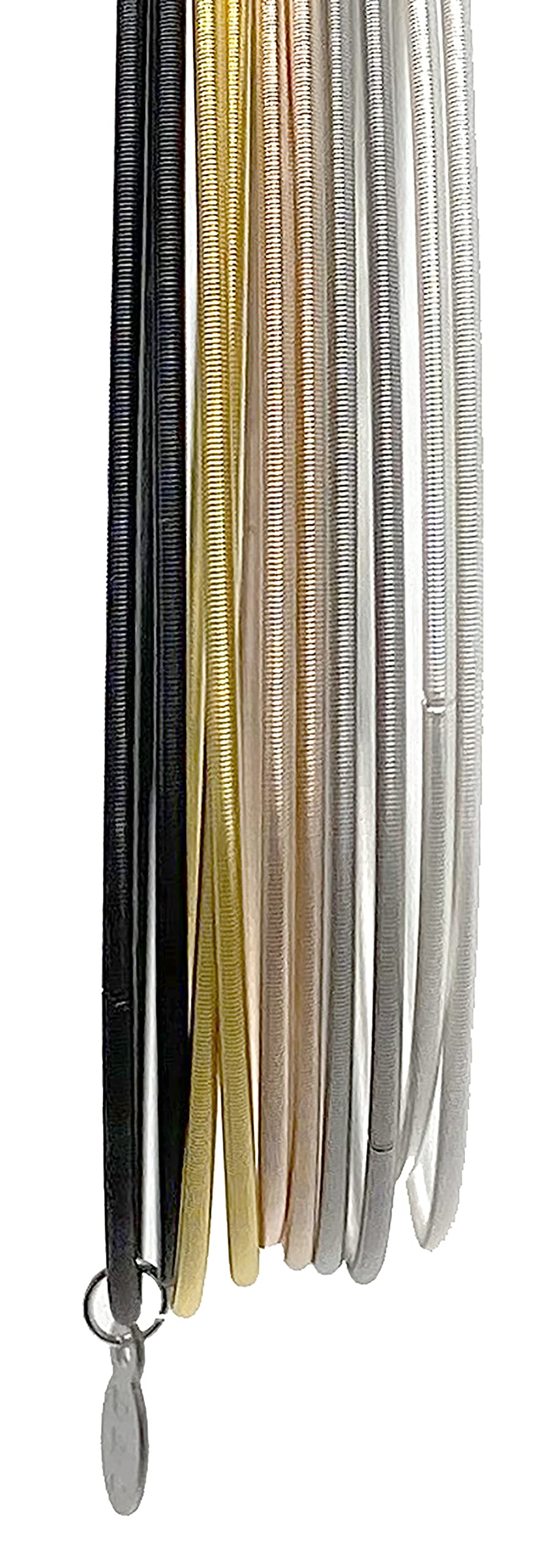 Emerson & Oliver - 10-Piece Mixed Metal Dia Bracelets Set for Women, Trendy Stackable Bangle Jewelry - Perfect for Gifts, Parties & Everyday Wear