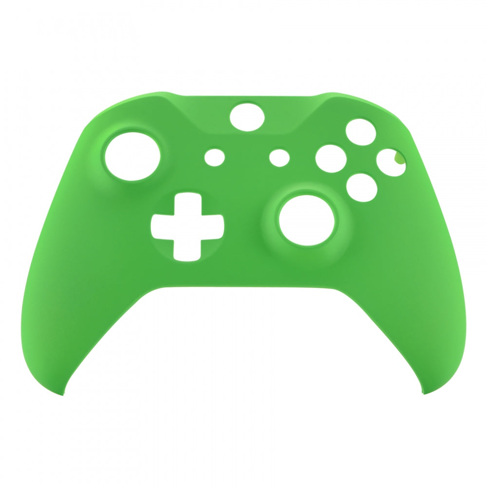 eXtremeRate Replacement Front Housing Shell for Xbox One X & S Controller (Model 1708) - Green | Custom Gaming Controller Cover | Perfect for Xbox One X/S Gamepad Repair & Modding | Great for Gaming Enthusiasts & DIY Projects
