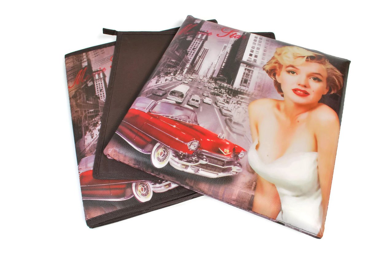 Marilyn Monroe Storage Ottoman - Home Decor & Seating for Living Room