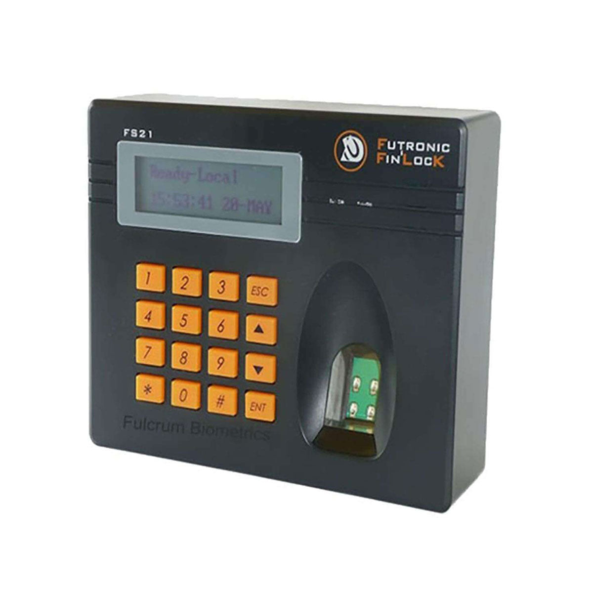 Futronic FS21 Fin'Lock with MiFare - Biometric Fingerprint Lock for Secure Access Control | Ideal for Offices, Homes, and High-Security Areas