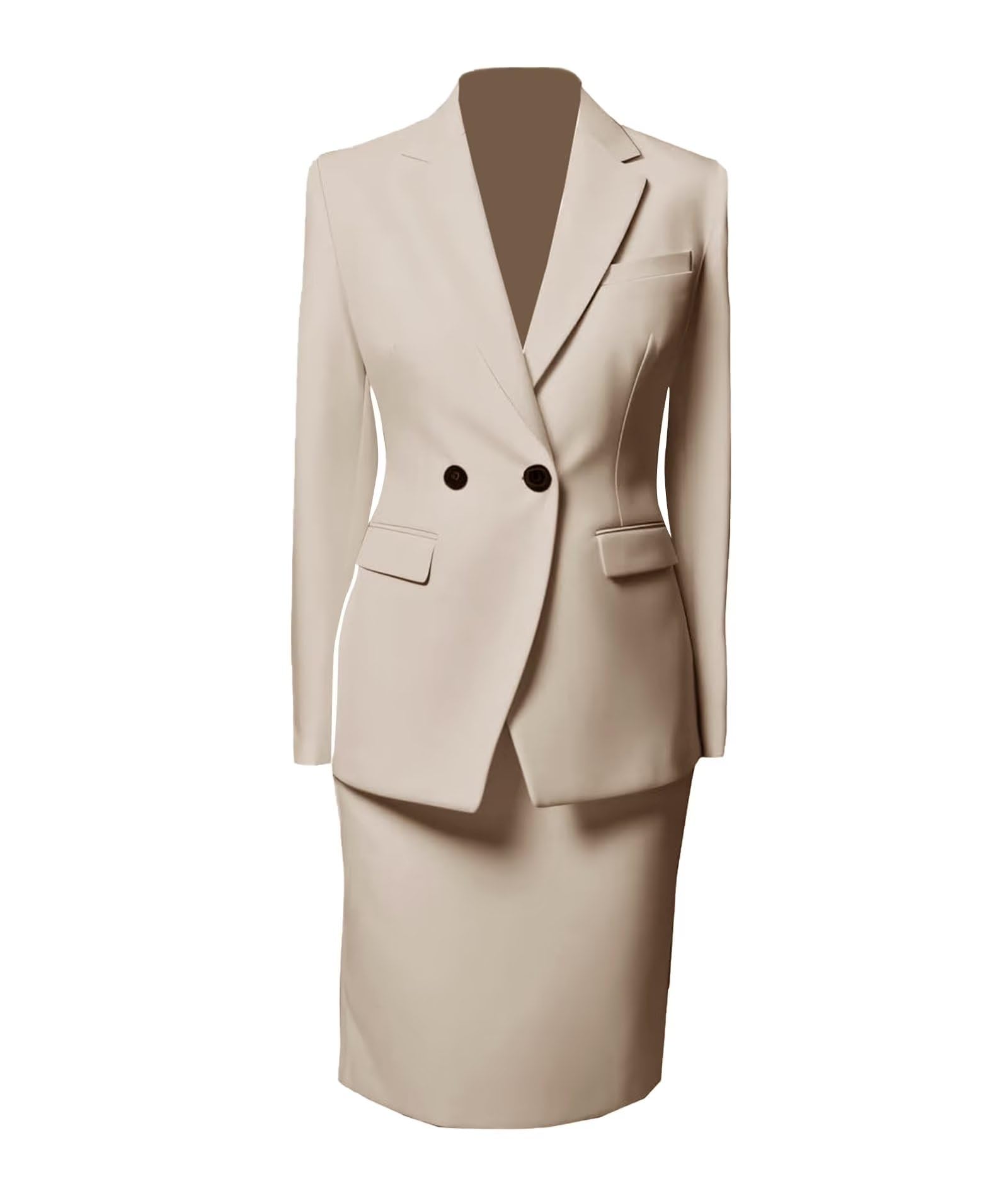 Professional Women's Skirt Suits for Work - YUVUXE Business Jacket & Pencil Skirt Set | Office Attire, Formal Wear & Career Outfits for Business Meetings & Corporate Events