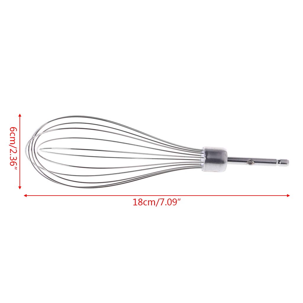 Electric Egg Beater & Milk Frother - Stainless Steel Hand Mixer & Whisk for Baking, Cooking & Coffee - Perfect Kitchen Tool for Eggs, Cake Batter & Cappuccino Foam