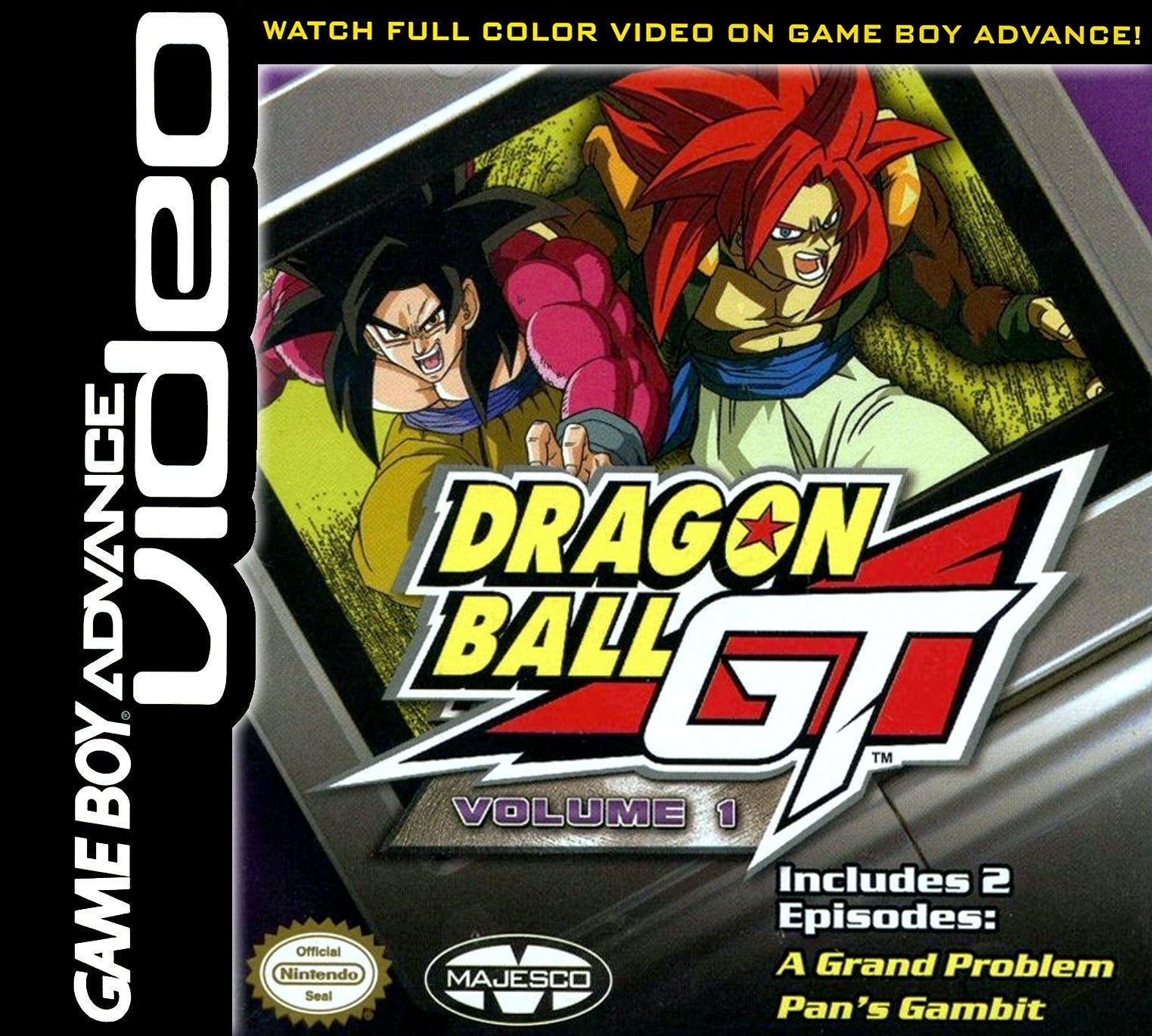 Original Gameboy Video Dragon Ball GT Volume 1 Cartridge - Classic Anime Action Game for Nintendo Game Boy - Perfect for Retro Gaming Collectors & DBZ Fans