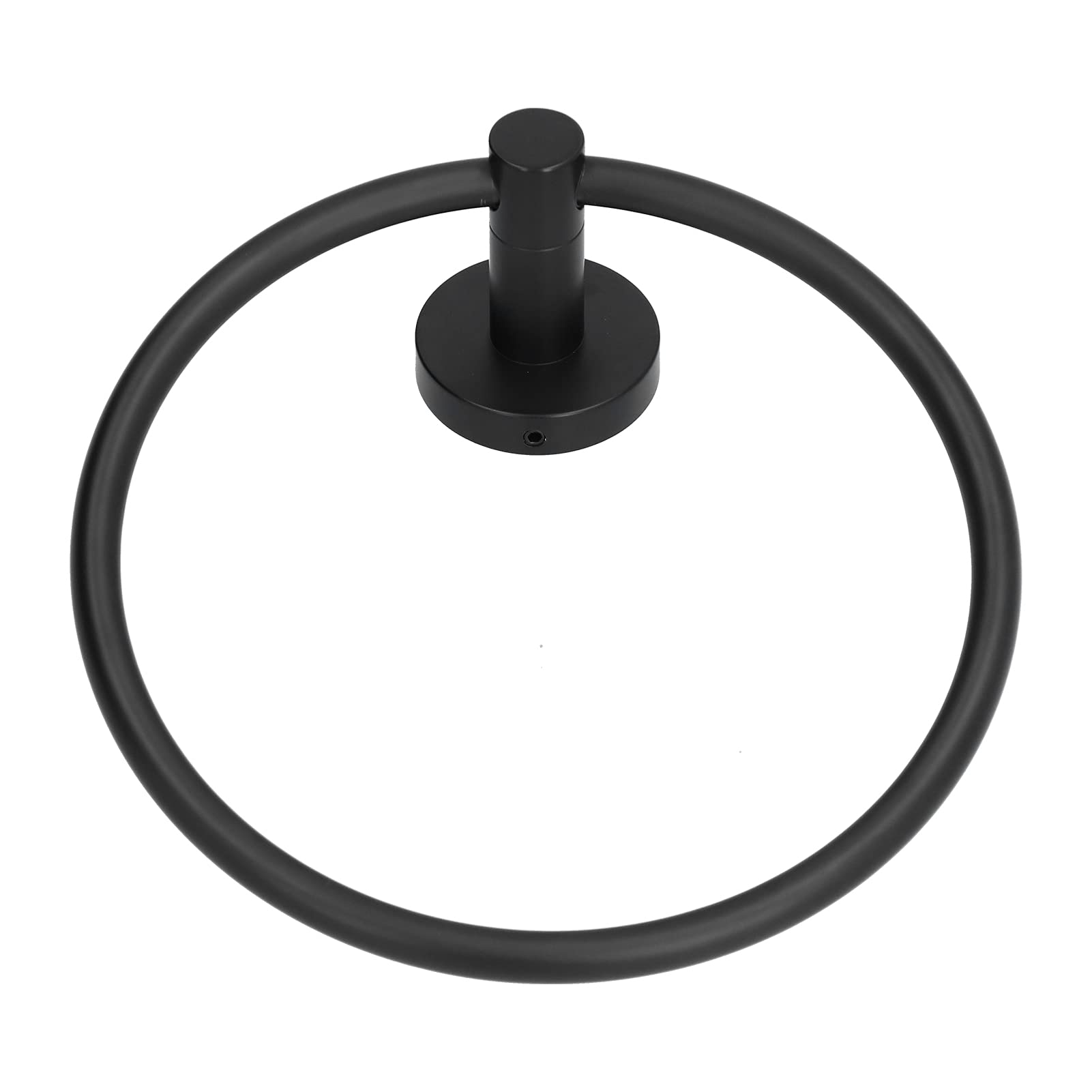 Luroze Round Towel Rack - Sturdy & Space-Saving Bathroom Towel Holder for Men & Women - Perfect for Hanging Bath Towels, Hand Towels in Bathroom, Bedroom or Kitchen