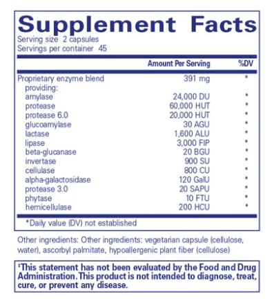 Best Digestive Enzymes Ultra Supplement for Gut Health & Digestion - Supports Bloating Relief & Nutrient Absorption | Ideal for Meals, Travel & Digestive Comfort