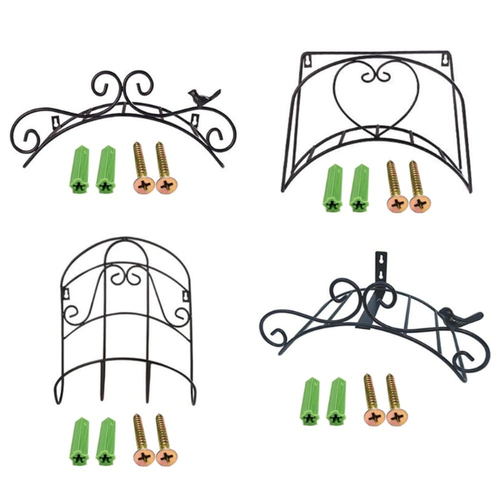 Tutuba Wall Mount Metal Garden Hose Holder - Heavy Duty Antique Bird Style Hose Hanger Rack for Outdoor Water Pipe Storage | Perfect for Backyard, Patio & Garden Organization