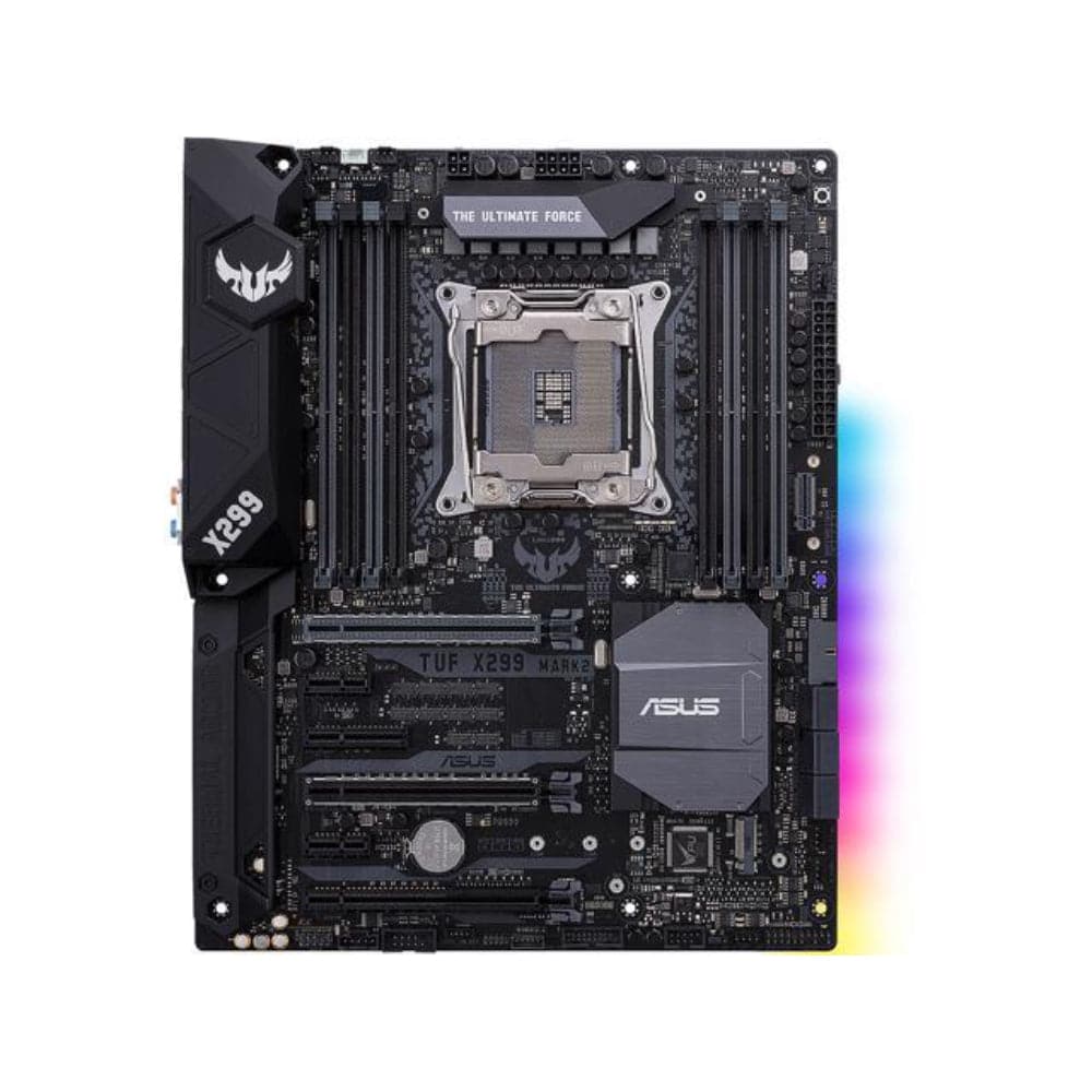 ASUS TUF X299 MARK 2 Gaming Motherboard - LGA 2066 Socket, ATX Form Factor, DDR4 Support - Perfect for High-End Gaming PCs and Workstations