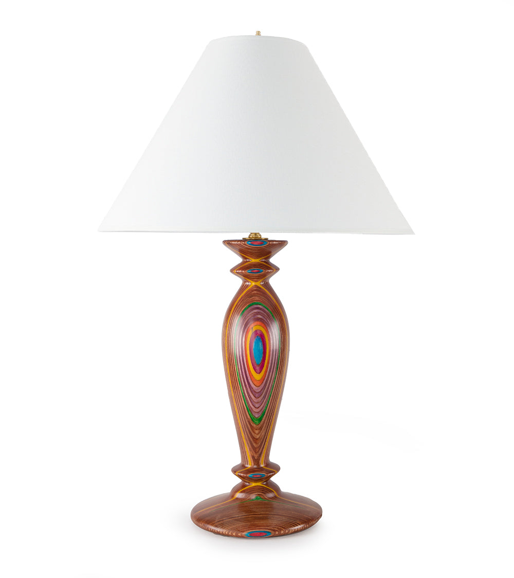 Vintage Ginger Jar Table Lamp 23466 by Rock Cross - Elegant Home Decor for Living Room, Bedroom, or Office