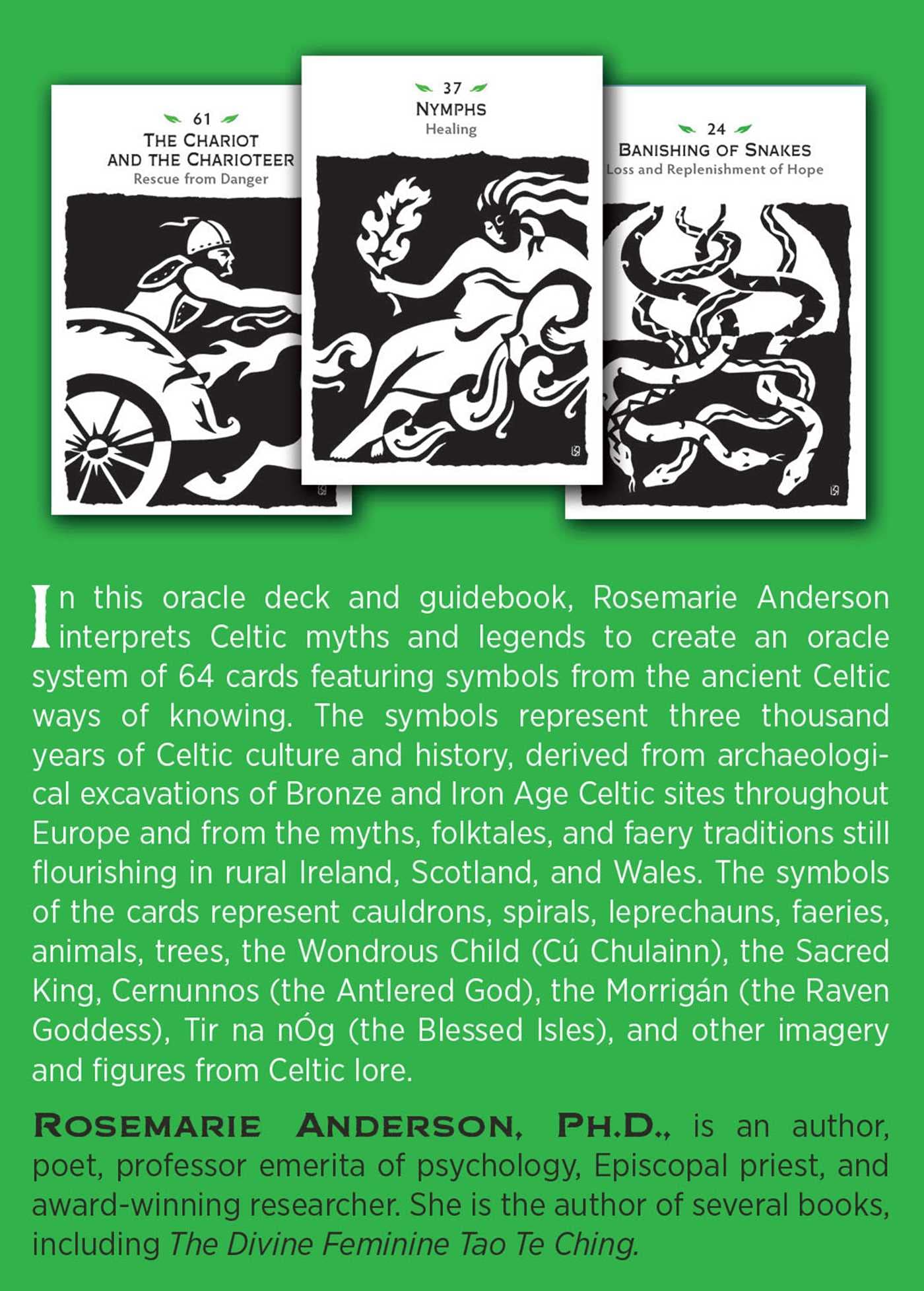 Celtic Healing Oracle Cards - 64 Card Deck with Guidebook for Spiritual Guidance, Meditation, and Divination | Perfect for Tarot Readers, Energy Healers, and Self-Discovery