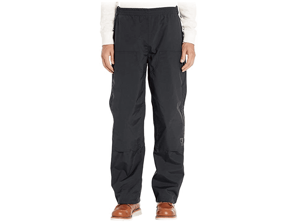 Men's Storm Defender Heavyweight Waterproof Pants - Black | All-Weather Outdoor Hiking & Work Pants for Men