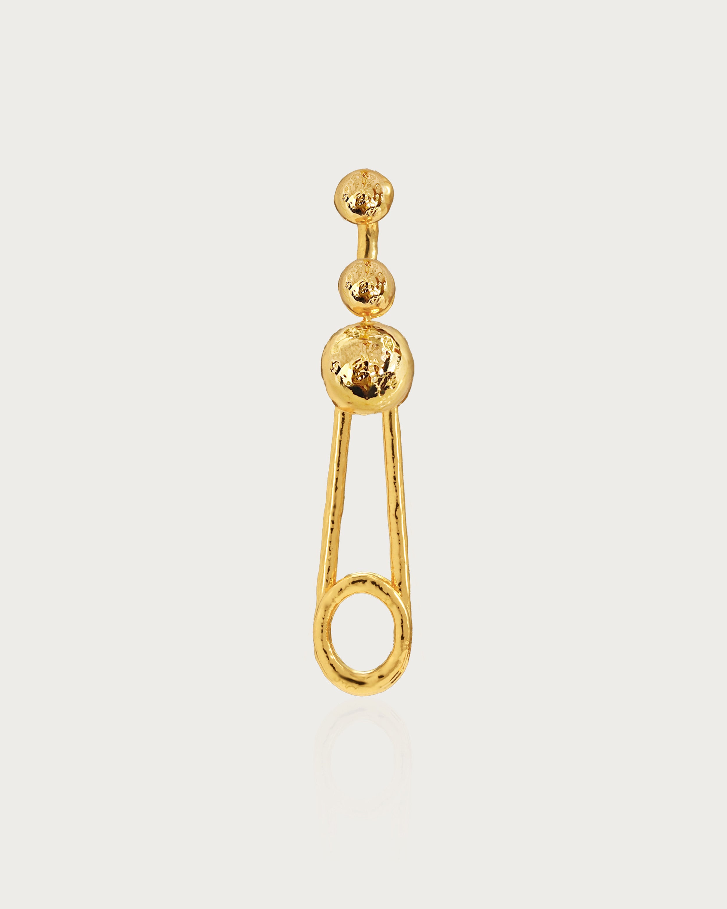 Trendy Gold Plated Trea Earrings for Women - Elegant Dangle Earrings for Party, Wedding & Everyday Wear