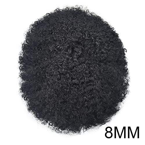 1B# Off Black-8MM-110% Light to Medium Density