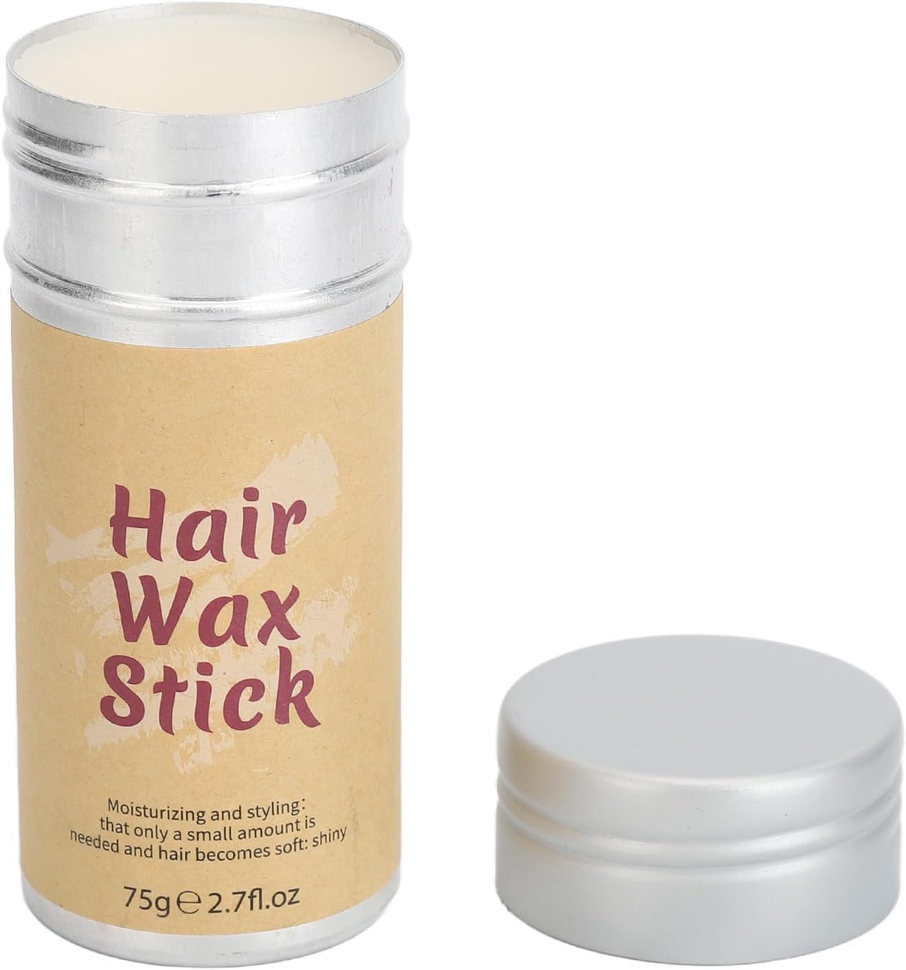 Hair Wax Stick for Flyaways & Styling - Hair Bun Maker & Slick Pomade for Women, Men & Kids - Strong Hold Hair Gel for Smooth Looks - Perfect for School, Parties & Daily Hairstyling