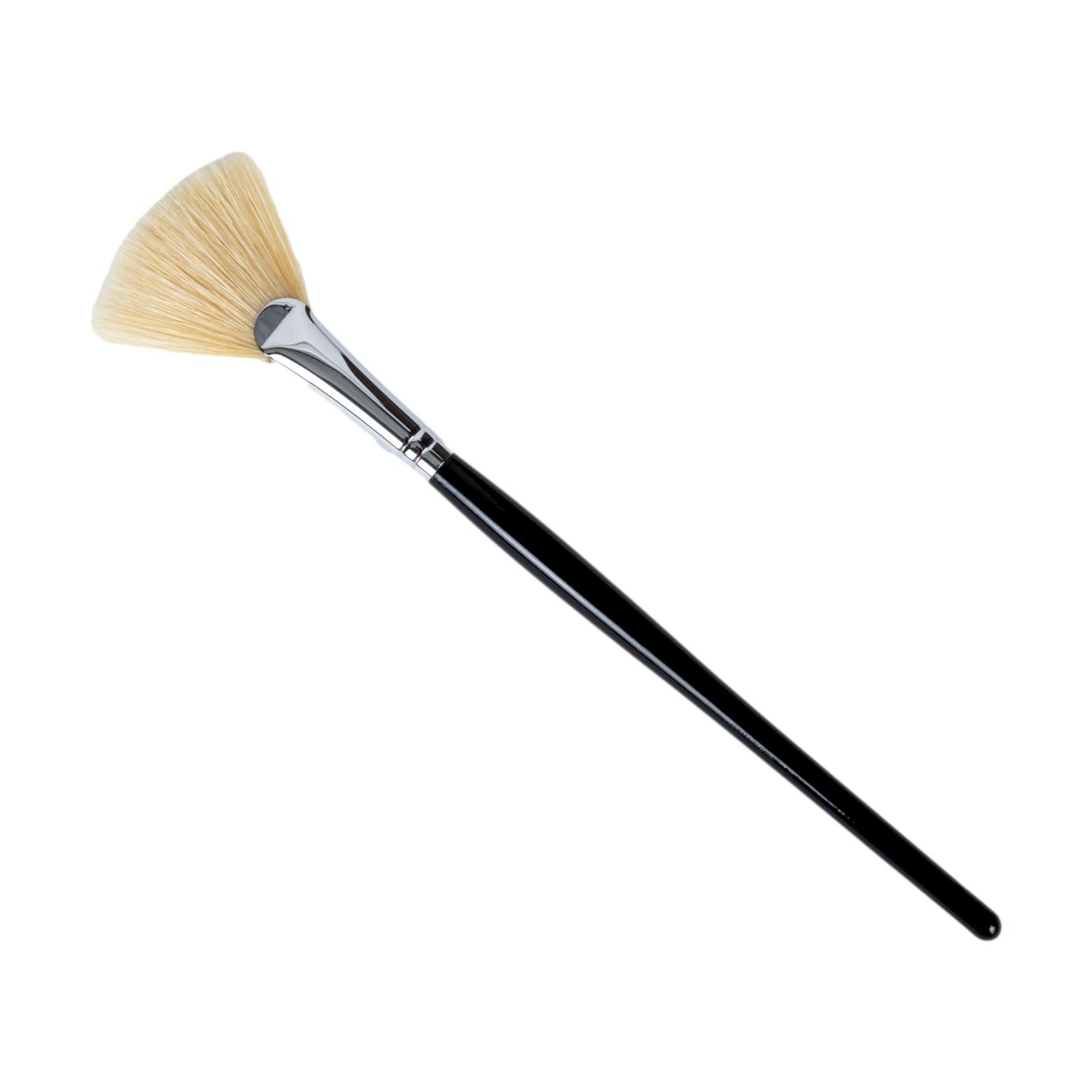 Natural Fan Mask Brush 7.75
